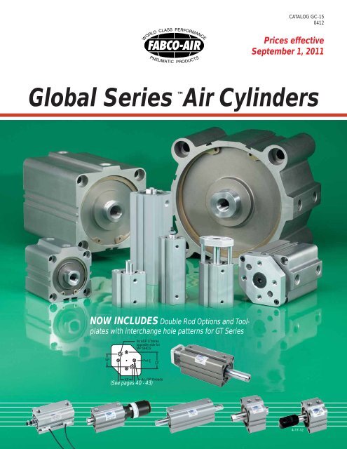 Global Series â¢Air Cylinders - Fabco-Air, Inc.