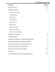 CIMB-PRINCIPAL EQUITY FUND CONTENTS PAGE(S) INVESTOR ...