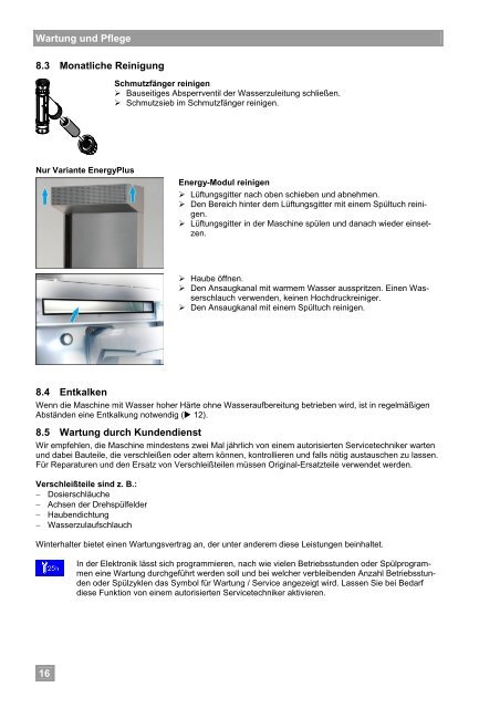 PT-M PT-L PT-XL - Winterhalter