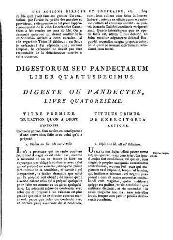 digestorum seu pandectarum digeste ou Ï a Î½ d Îµ c ... - Histoire du droit