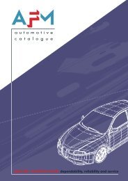 automotive catalogue - AFM