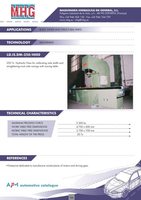 automotive catalogue - AFM