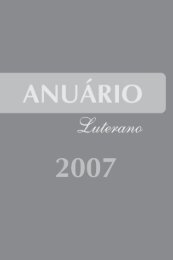 Anuário Luterano 2007 - Igreja Evangélica Luterana do Brasil