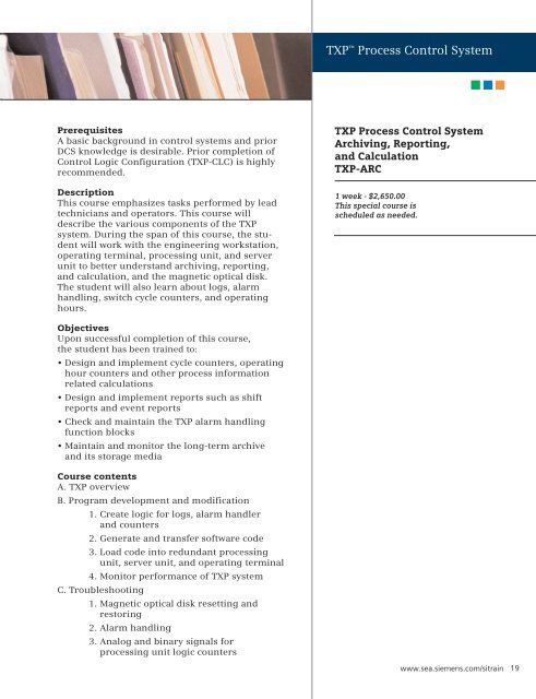 Instrumentation & Controls - Siemens