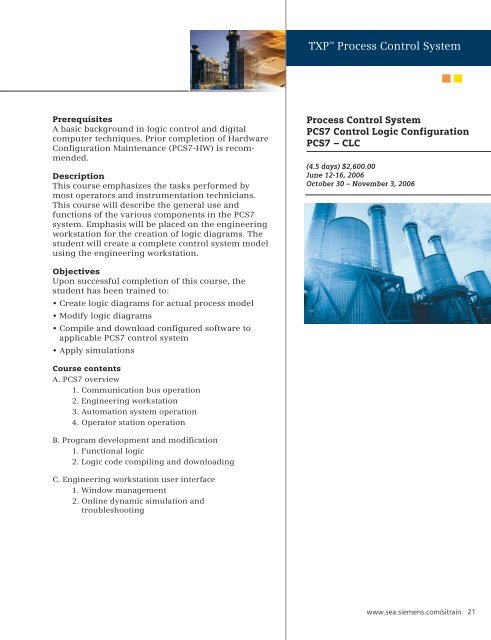 Instrumentation & Controls - Siemens