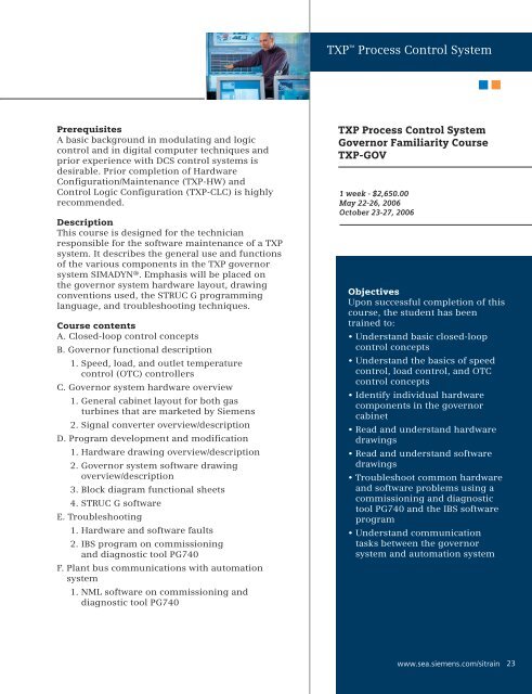 Instrumentation & Controls - Siemens