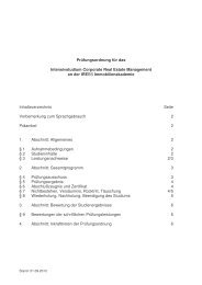 PrÃ¼fungsordnung.pdf - IREBS Immobilienakademie