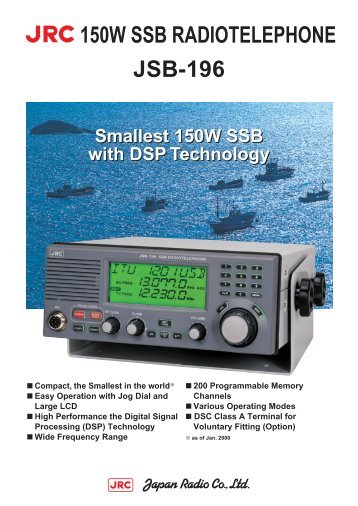 150W SSB Radiotelephone JSB-196