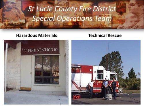 Special Ops - St. Lucie County Fire District