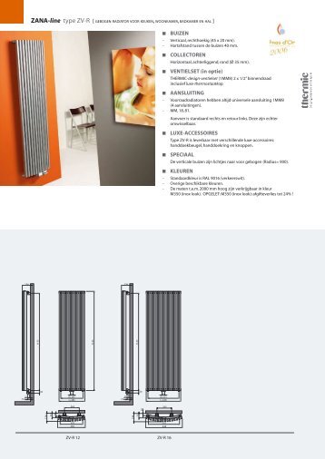 AANSLUITING LUxE-ACCESSOIRES SPECIAAL kLEUREN - Thermic