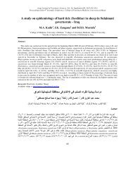 fulltext (pdf) - College of Veterinary Medicine, University of Mosul, Iraq