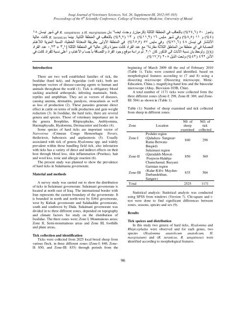 fulltext (pdf) - College of Veterinary Medicine, University of Mosul, Iraq