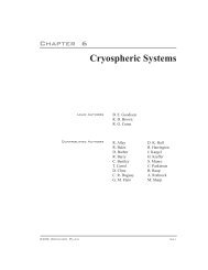 Cryospheric Systems - IGOS Cryosphere Theme