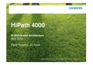 HiPath 4000 IP Distributed Architecture