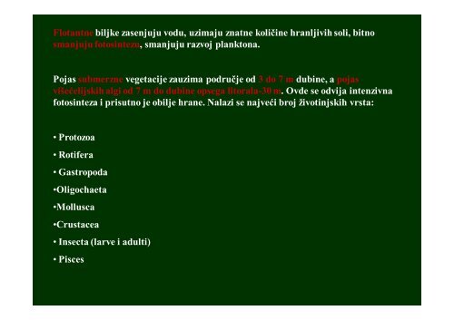 Hidrobiologija 5 - Raka Web