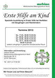 Erste Hilfe am Kind - Mebino