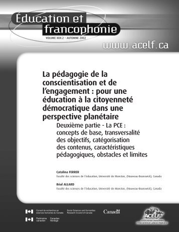 Article complet (pdf) - acelf