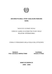 storia e storiografia nella puglia dell'ottocento - UniversitÃ  degli ...