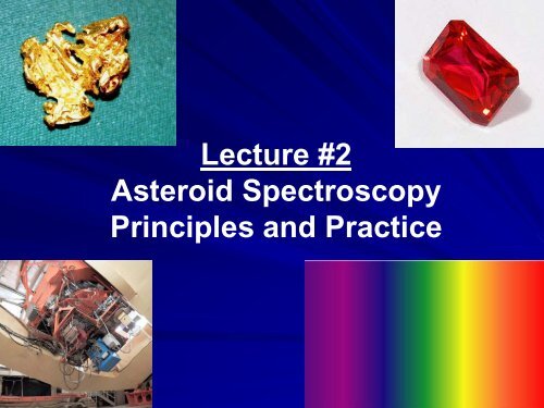 Asteroid Spectroscopy