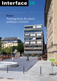 AmÃ©nagements des places publiques Ã  GenÃ¨ve - FAI