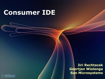 Consumer IDE - NetBeans Wiki