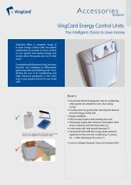 VingCard Energy Control Units - Eurotel