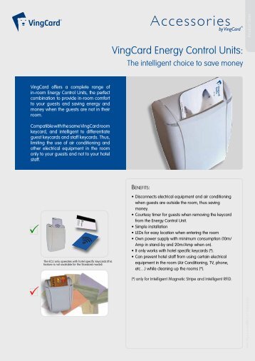 VingCard Energy Control Units - Eurotel