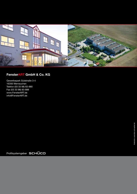 Download PDF - FensterART GmbH & Co KG