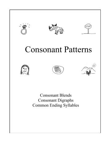 Consonant Patterns (Includes ending syllables) - Sound City Reading