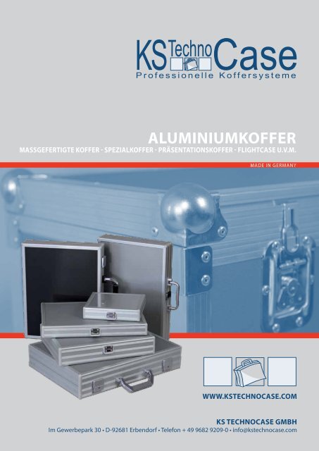 KSTechnoCase - Aluminiumkoffer - Januar 2015