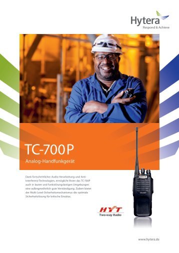 TC-700P - Hytera Mobilfunk GmbH