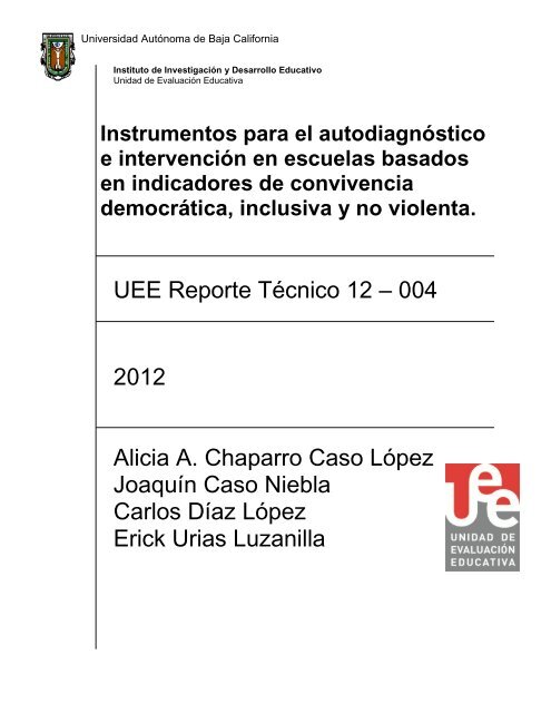 Reporte TÃ©cnico - UEE UABC - Universidad AutÃ³noma de Baja ...