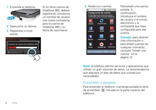 Motorola Defy Manual de Usuario - Claro