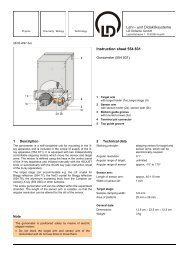 Instruction sheet 554 831 - LD DIDACTIC