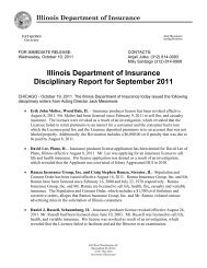 DOI Disciplinary Report for September - Illinois Department of ...