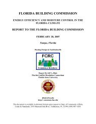 Energy Efficiency and Moisture Control in the Florida Climate ...