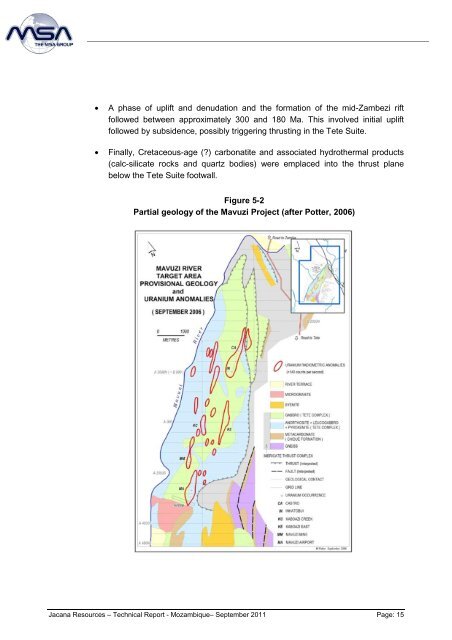 Independent Geologist's Report Mozambique - Syrah Resources Ltd