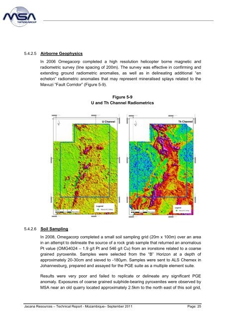 Independent Geologist's Report Mozambique - Syrah Resources Ltd