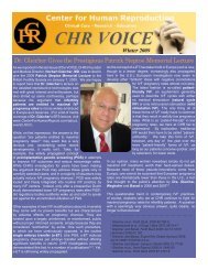 CHR VOICE Winter 08.indd - Center for Human Reproduction