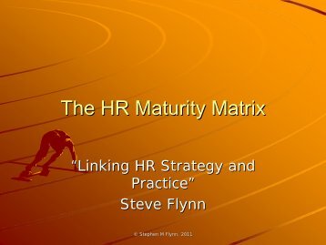 The HR Maturity Matrix - CIPD