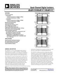 ADuM1410/ADuM1411/ADuM1412 Quad-Channel Digital Isolators ...