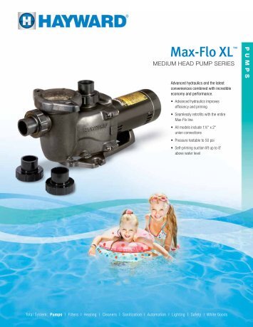 Hayward SP0714T Series Vari-Flo™ XL Valve - Instruction Sheet
