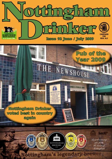 Pub of the Year 2009 - Nottingham CAMRA