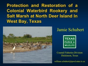 North Deer Island and Delehide Cove Protection and Restoration ...
