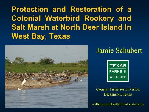 North Deer Island and Delehide Cove Protection and Restoration ...