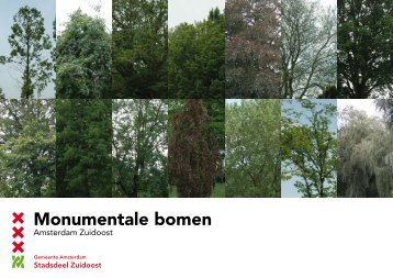 Monumentale bomen - Stadsdeel Zuidoost - Gemeente Amsterdam