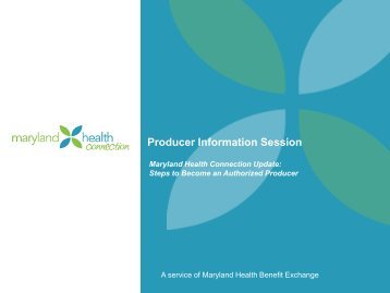 MHBE-Overview-of-the-Producer-Authorization-Process - Maryland ...