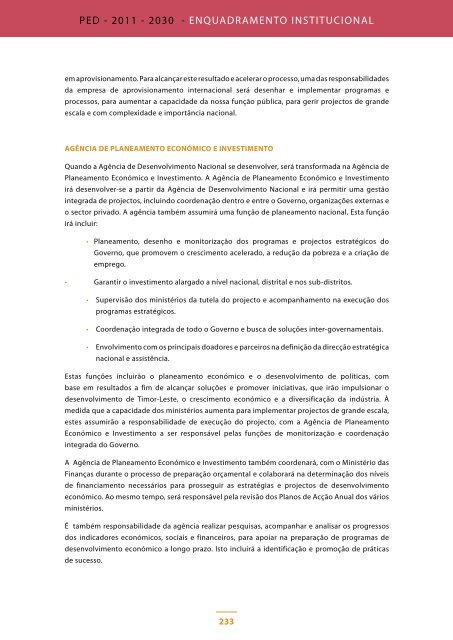 Plano Estratégico de Desenvolvimento Timor-Leste - Governo de ...