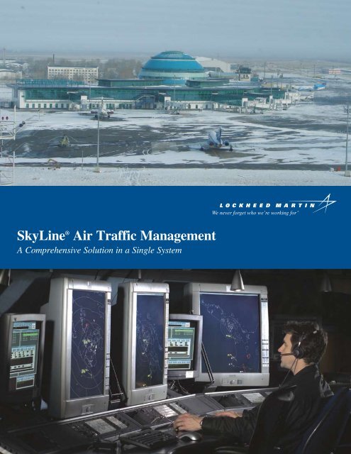 SkyLineÂ® Air Traffic Management - Lockheed Martin