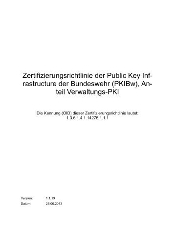 Policy ( PDF , 1,9 MB, 71 Seiten) - PKIBw